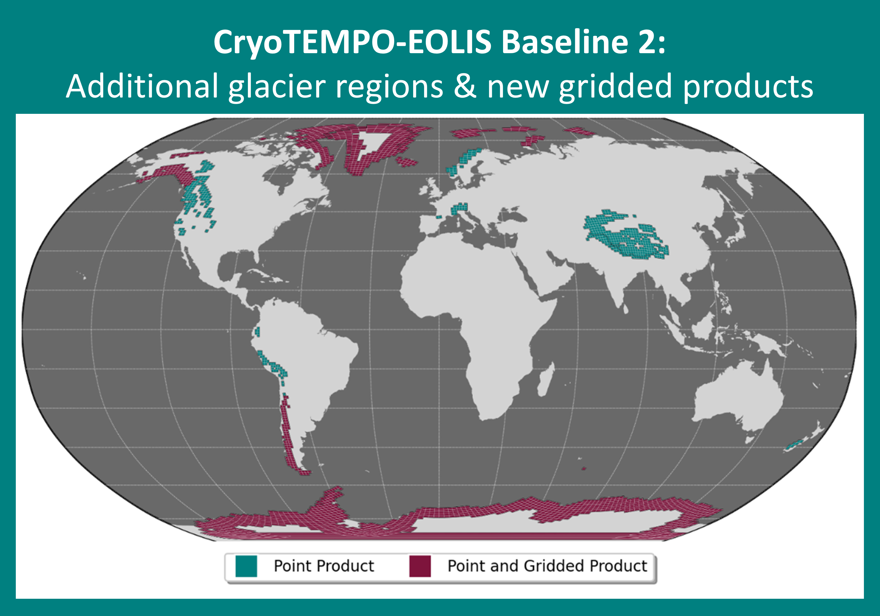 Read more about the article CryoTEMPO-EOLIS Additional Product Release: New Regions and Additional Gridded Datasets